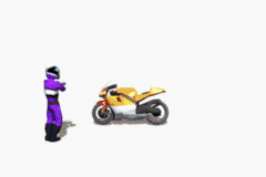 Moto Racer Advance screenshot 4 for GameBoy Advance